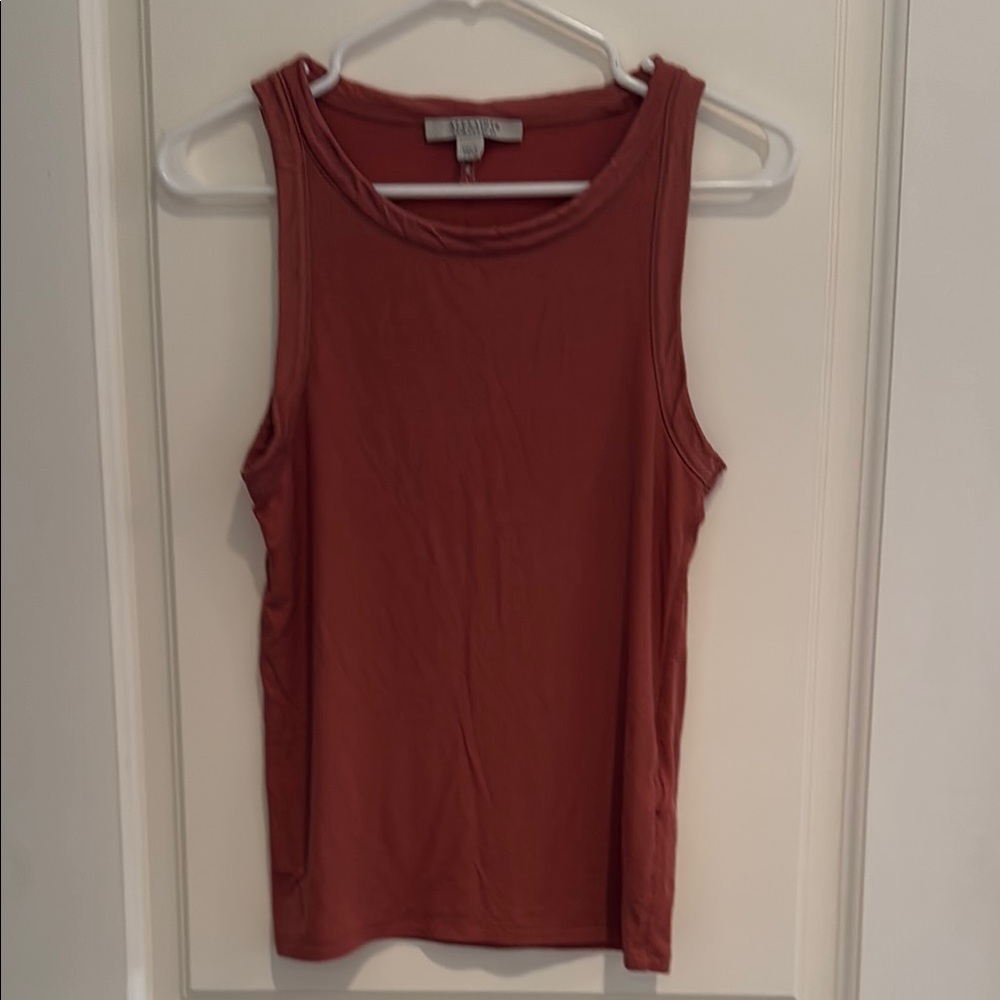 All Saints Rust Tank Top